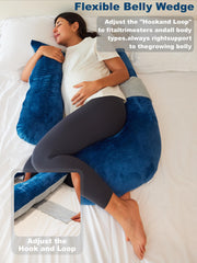 YZCCtixi Pregnancy Pillow long arms wrap around for secure comfort during rest