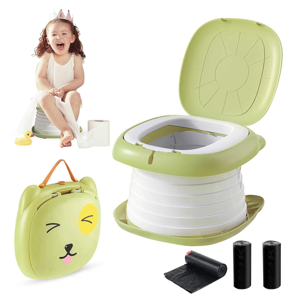 YZNlife Travel Potty folded-compact for easy backpack travel