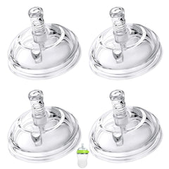 Zafflerva straw-sippy-nipples for Comotomo bottles aid a familiar transition to training cups.