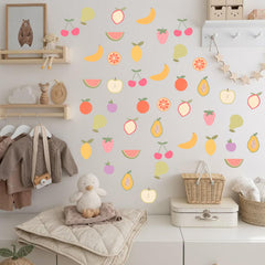 ZAIBIANHAO watermelon wall decal bold fruit design for kids rooms