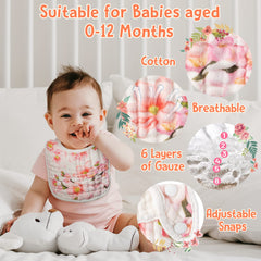 Zainpe bibs side adjustable buttons illustrate growth-friendly meals