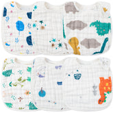 Zainpe dinosaur pattern bib keeps baby outfits cleaner during meals
