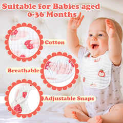 Zainpe snap muslin baby bib lemon pattern guards against spills during feeding and teething