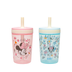 Zak Designs Minnie Mouse Kelso cups front view, 15oz toddler hydration for everyday use