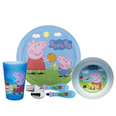 Zak Designs Peppa Pig dinnerware plate 8-inch for durable daily meals