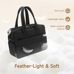 Zalirium breast pump bag dual compartments, highlighting quick-access design for pumps and milk.