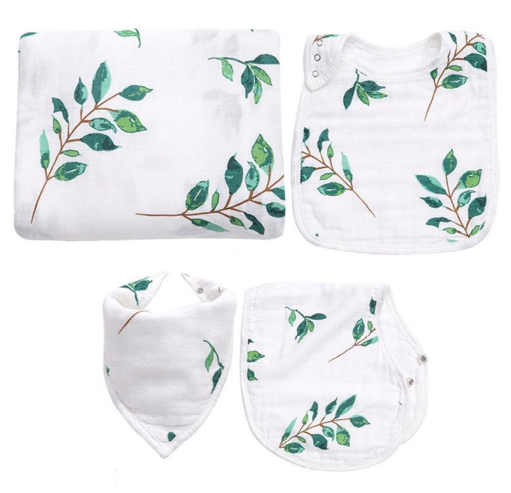 ZandH Global muslin swaddle blanket 47x47 for gentle newborn wrap and year-round comfort.