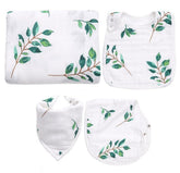 ZandH Global muslin swaddle blanket 47x47 for gentle newborn wrap and year-round comfort.