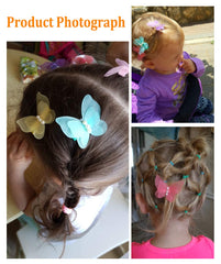 Zapire baby hair clips eight-color set ideal for coordinating outfits