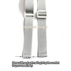 ZARPMA strap compatible with Tripp Trapp and Stokke for secure seating