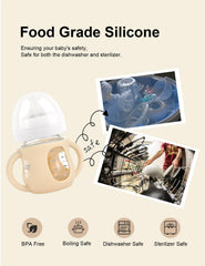 ZCH 4 oz sleeve keeps milk temperature and prevents direct contact with hot bottles.