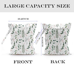 zcyxuuw leopard wet bag zipper closeup highlights durability and waterproof to protect contents.
