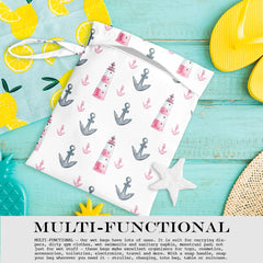 zcyxuuw wet bag multi-use shows diapers and cosmetics in one organizer