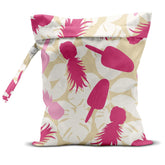 zcyxuuw wet bag palm leaf pattern close-up, stylish organizer for travel