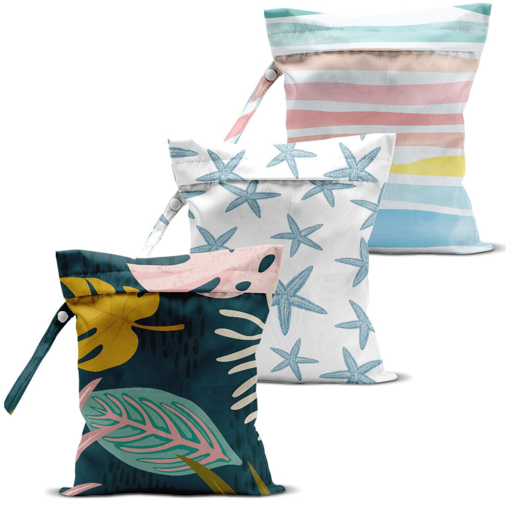 zcyxuuw wet bag three-pack with handles for easy on-the-go organization.