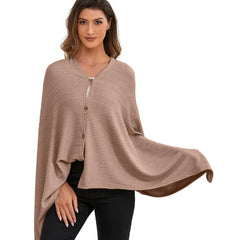Zdolmy nursing cover chestnut car-seat cover provides privacy in public spaces.