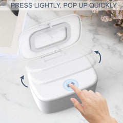 Zdolmy wipes dispenser sealed lid preserves moisture and freshness