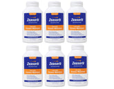 Zeasorb Prevention powder bottle closeup showcasing moisture absorption