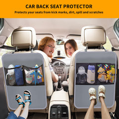 Zecirl back-seat protector shows durable double-layer fabric for daily family use.
