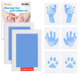 Zemiu clean touch ink pad close-up with a large print area for easy baby handprints
