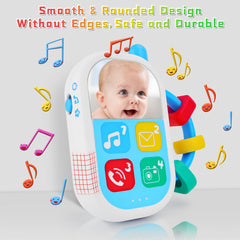 Zendstanding interactive toddler guitar delivering melodies for curious babies