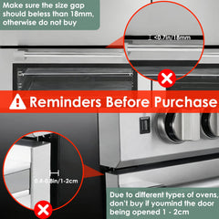 ZENTIVOR oven-lock closeup on heat-resistant ABS body for durability.