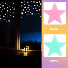 ZeriLion peel-and-stick stars are removable without residue for renters and redecorating.