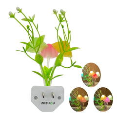 ZEZHOU Mushroom Night Light center color-changing bulb for mood lighting