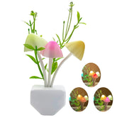 ZEZHOU Sensor LED Mushroom Night Light palm-size ambient lighting for any room