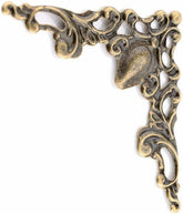 ZGLUZP antique-edge corner protectors shield frame edges with vintage charm.