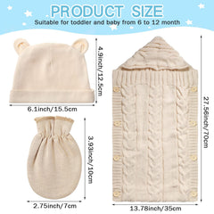 Zhanmai newborn mittens cotton gloves close-up keeping tiny hands warm