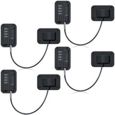 Zhengmy refrigerator locks front view showing four-digit code for safe storage