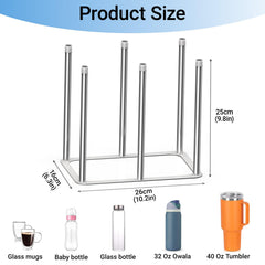 ZHMY rust-proof build keeps heavy bottles supported without staining metal.