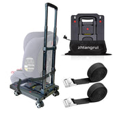 Zhtangrui car-seat dolly with airport wheels enables smooth travel