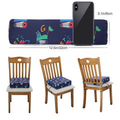 Zicac booster seat detachable cover machine-washable for easy cleaning.