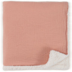 ZICOTO Soft Muslin Cotton Baby Blanket front view showing breathable fabric for cozy naps