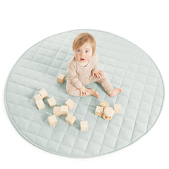 ZICOTO stylish baby play mat shows soft cotton texture for gentle, safe play.