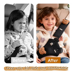 Zigihos triangle cover bear enhances comfort and keeps belt positioned safely.