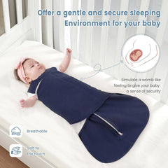 ZIGJOY Sleep Sack Swaddle creates a womb-like sleep environment for soothing rest