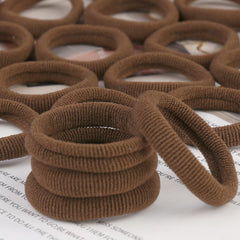 Zingso elastic ponytail holders no metal keep hair secure and comfortable.