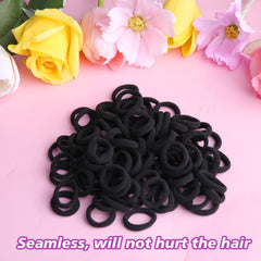 Zingso toddler hair bands snug and durable offering reliable elasticity without pulling.