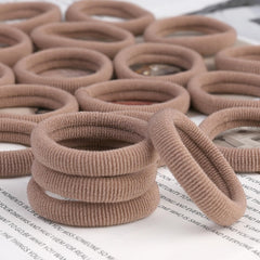 Zingso toddler hair tie cotton-soft texture minimizes snagging