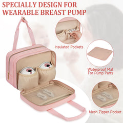ZIOZERTT ice pack included supports keep-milk cool during outings.