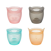 Zip Top stand-up snack containers offer upright design for easy grab-and-go snacks.