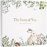 ZIRI & ZANE memory book cover with gold foil for a premium keepsake.