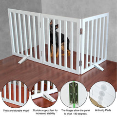 ZJSF gate with stainless hinges keeps panels securely connected.