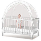 Zkaitoy Crib Tent pop-up setup for quick, tool-free installation