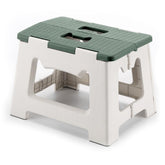 ZLMHYYM 9-inch folding stool open with anti-slip surface for safe reaching