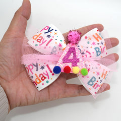 Zlwse baby bow soft ribbon for gentle wear during dress-up