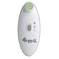 ZoLi Buzz B nail trimmer close-up grip showing comfortable ergonomic handle for safe baby nail care
